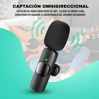 Micrófono de solapa inalámbrico - Vista 6